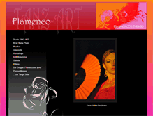 Tablet Screenshot of flamenco-landshut.de